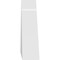 Ekena Millwork Portland Architectural Grade PVC Gable Bracket, 36"W x 7 1/2"H x 2"D x 6"F, 5/12 Pitch GBP036X08X0206POR00 - alternate 3